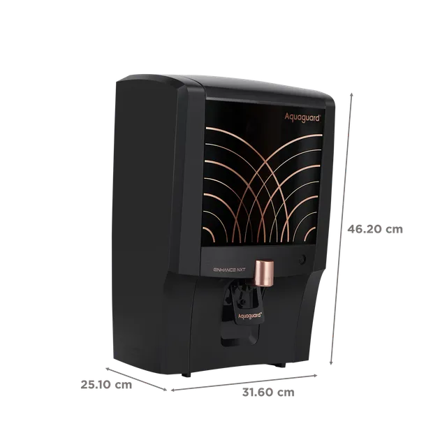 Aquaguard Enhance NXT 7L RO + UV Water Purifier with Active Copper Technology (Black) (OPENBOX)