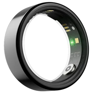 boAt Active S11 Smart Ring with Activity Tracker (20 Plus Sports Mode, Midnight Black) (OPENBOX)