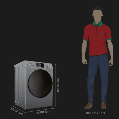 IFB Senator MSN 8012K 8 kg 5 Star Front Load Washing Machine (OPENBOX)