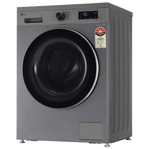 LG 8 kg Fully Automatic Front Load Washing Machine (FHB1208Z4P.APSQEIL, Platinum Silver) (OPENBOX)