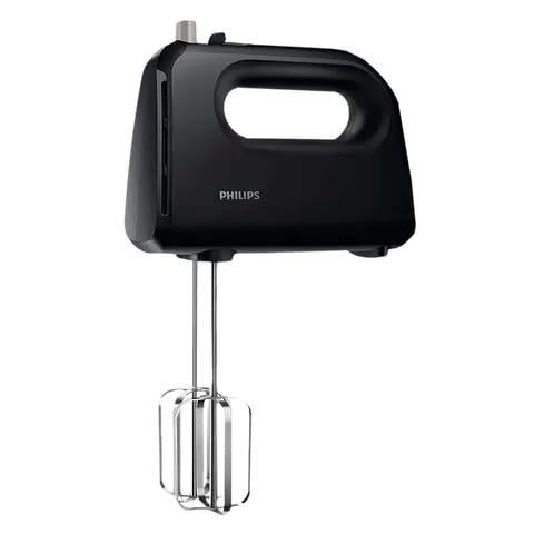 Philips HR3720/10 300 Watt Lightweight Hand Mixer, Blender with 5 speed control settings, stainless steel accessories (OPENBOX)