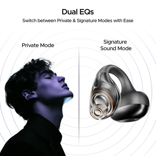 boAt Airdopes Loop TWS Earbuds with Noise Isolation (IPX4 Splash and Sweat Resistant, ASAP Charge, Cool Grey) (OPENBOX)