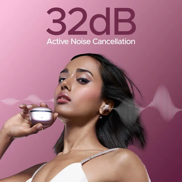 boAt Nirvana ION ANC Pro TWS Earbuds with Active Noise Cancellation (IPX4 Water Resistant, Dual EQ Modes) (OPENBOX)