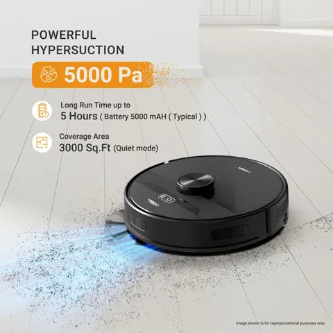 Eureka Forbes SmartClean RVC Mopping Pro Robotic Vacuum Cleaner (OPENBOX)