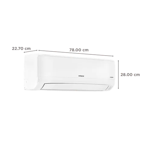 Hitachi Inverter AC 1 Ton IZEN G312PCBISS1 3 Star(OPENBOX)