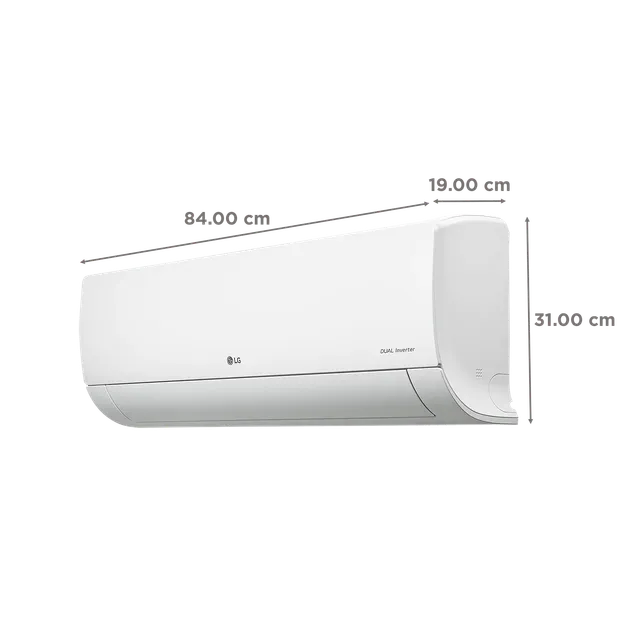 LG 5 in 1 Convertible 1.5 Ton 3 Star Hot & Cold Inverter Split AC with 6 Step Fan Speed (2025 Model, Copper Condenser, US-H18VNXE.ANLG) (OPENBOX)