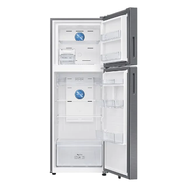 SAMSUNG 330 Litres 2 Star Frost Free Double Door Smart Wifi Enabled Refrigerator with Twin Cooling Plus Technology (RT34DG5A2BS8HL, Elegant Inox) (OPENBOX)