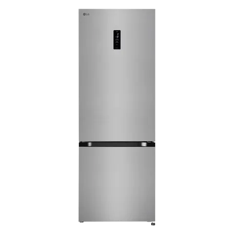 LG 340 Litres, 3-Star, Bottom Freezer, Wi-Fi Convertible, Shiny Steel, GL-B382DPZX (OPENBOX)