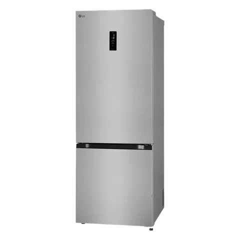 LG 340 Litres, 3-Star, Bottom Freezer, Wi-Fi Convertible, Shiny Steel, GL-B382DPZX (OPENBOX)