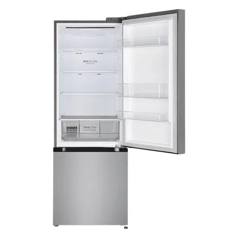 LG 340 Litres, 3-Star, Bottom Freezer, Wi-Fi Convertible, Shiny Steel, GL-B382DPZX (OPENBOX)