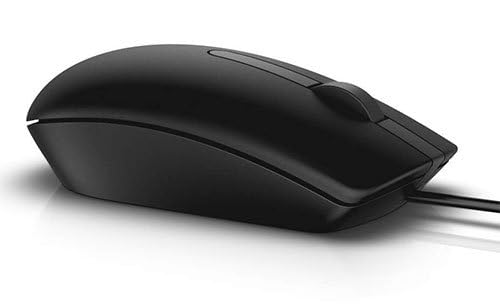Dell MS116 Wired Optical Mouse, 1000DPI, LED Tracking, Scrolling Wheel, Plug and Play (OPENBOX)