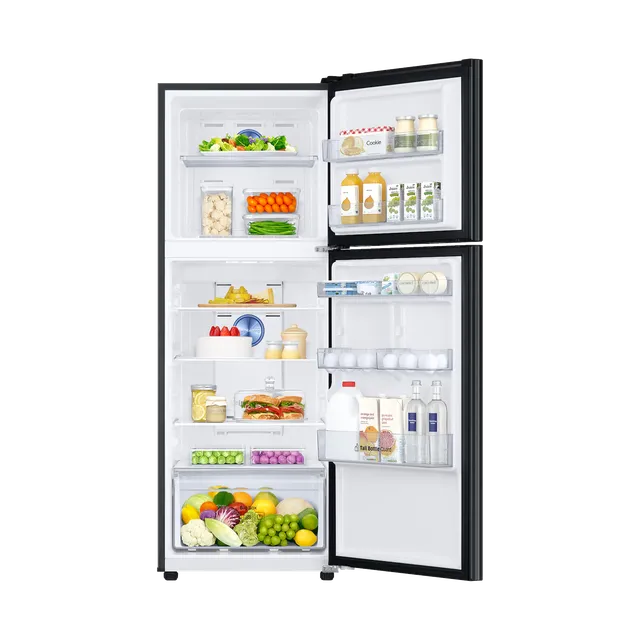 Samsung RT31 301 Litres 2 Star Frost Free Double Door Convertible Refrigerator with Twin Cooling Plus Technology (RT31H4522BX/HL, Luxe Black) (2026 Model)-OPEN BOX