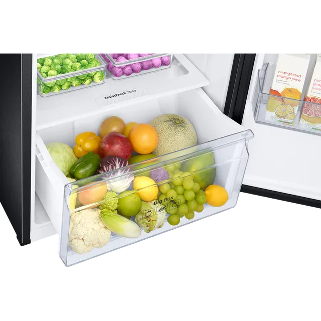 Samsung RT31 301 Litres 2 Star Frost Free Double Door Convertible Refrigerator with Twin Cooling Plus Technology (RT31H4522BX/HL, Luxe Black) (2026 Model)-OPEN BOX