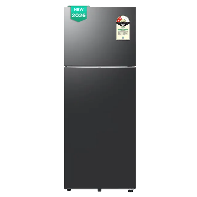Samsung RT80 467 Litres 2 Star Frost Free Double Door Smart Wifi Enabled Convertible Refrigerator with Twin Cooling Plus Technology (RT80H51C2FHL, Black Doi) (2026 Model)-OPENBOX