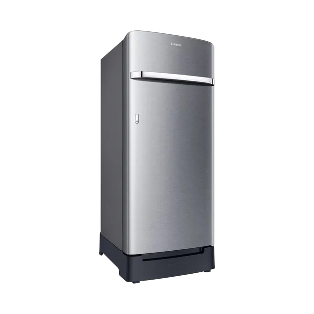 Samsung RR23 215 Litres 4 Star Direct Cool Single Door Refrigerator with Anti Bacterial Gasket (RR23H2H34S8/HL, Elegant Inox) (2026 Model) - OPEN BOX