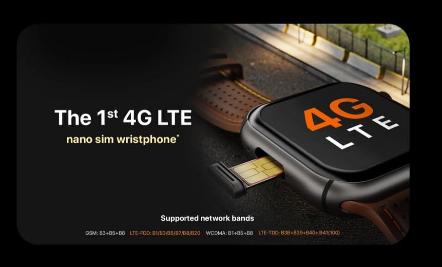 Fire-Boltt Dream 4G Smart Watch (OPENBOX)