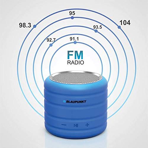 Blaupunkt BT/FM/MP3/SD Portable Speaker BT01 - BLACK (OPENBOX)