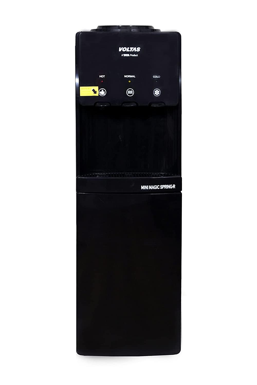 Voltas Floor Mounted Water Dispenser Minimagic Spring R V Plus Black 2023, 2 L & 3 L (OPENBOX)
