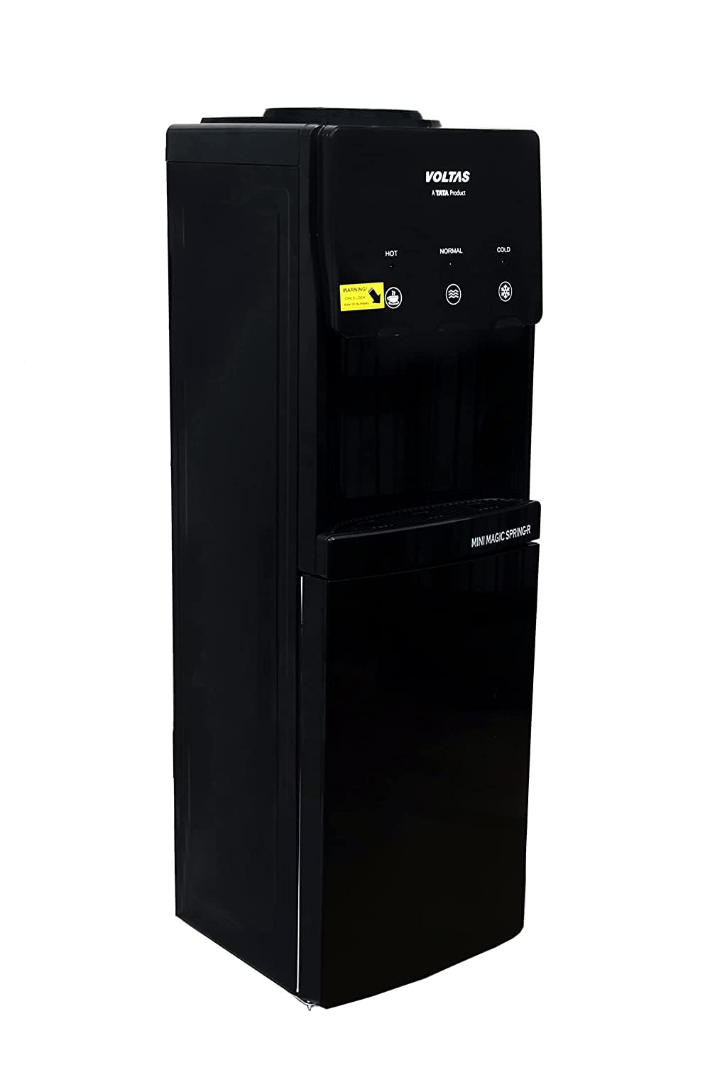Voltas Floor Mounted Water Dispenser Minimagic Spring R V Plus Black 2023, 2 L & 3 L (OPENBOX)