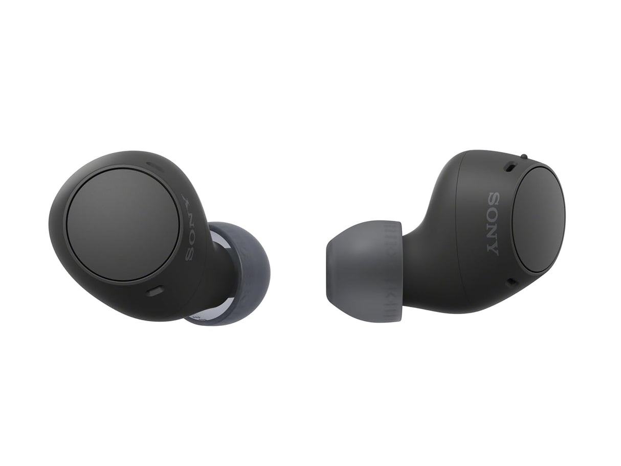 Sony WF-C510 Wireless Bluetooth Earbuds with Mic, TWS, in Ear, Ambient Sound Mode, Small and Comfortable, IPX4, Quick Charge, Multipoint Connectivity, Customized EQ, Up to 22 Hours Battery- Black (OPENBOX)