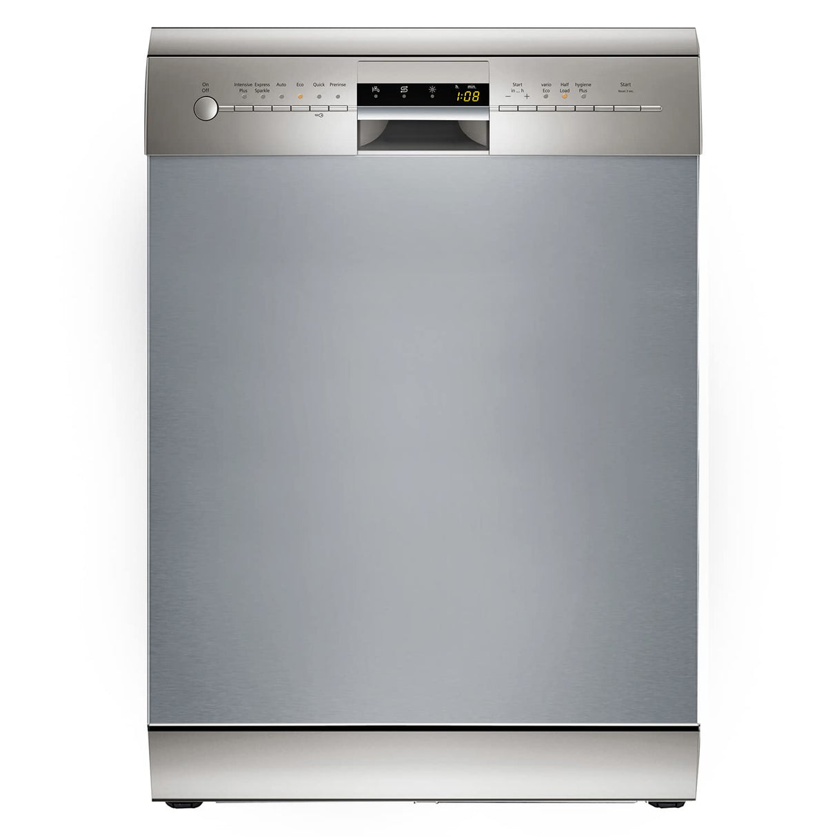 Siemens 13 Place Settings Free Standing Dishwasher (Model: SN256I01GI, Silver) (OPENBOX)