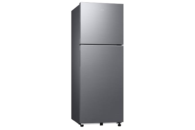 Samsung 236 L 2 Star Frost Free Double Door Refrigerator, RT40H28W2PNL, Elegant Inox