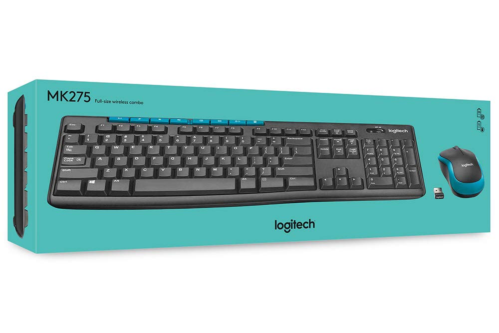 Logitech MK275 Wireless Keyboard and Mouse Combo (OPENBOX)