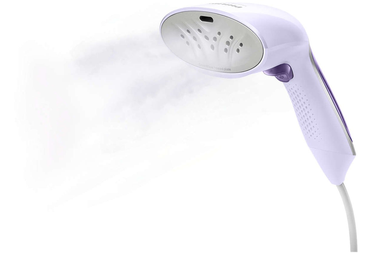 Philips Handheld Garment Steamer GC360/30 - Vertical & Horizontal Steaming, 1200 Watt, up to 22g/min steam, Kills 99.9%* Bacteria (OPENBOX)