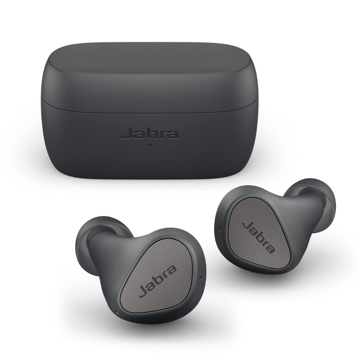Jabra Elite 3 Bluetooth Truly Wireless In Ear Earbuds with Mic Noise Isolating with 4 Built-in for Clear Calls, Rich Bass, Customizable Sound, Mono Mode - Dark Grey (OPENBOX)