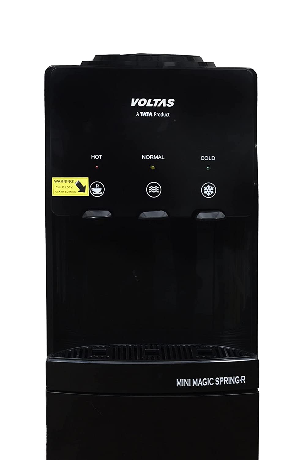 Voltas Floor Mounted Water Dispenser Minimagic Spring R V Plus Black 2023, 2 L & 3 L (OPENBOX)