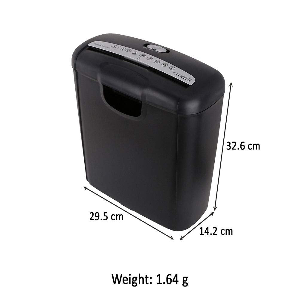 CROMA PAPER SHREDDER CRCP1007 (OPENBOX)