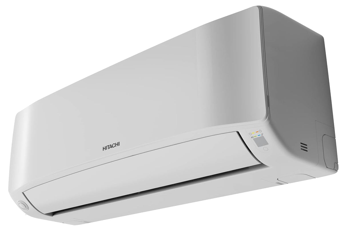 Hitachi 1.8 Ton Class 2 Star Long airthrow Fixed Speed Split AC (100% Copper, Dust Filter, 2023 Model, Senpai 3200FL, R32-RAS.B222PCAIBA, White) (OPENBOX)