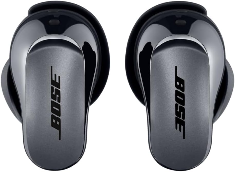 Bose New QuietComfort Ultra Wireless Noise Cancelling Earbuds, Bluetooth Earbuds with Spatial Audio and World-Class Noise Cancellation, Black (OPENBOX)