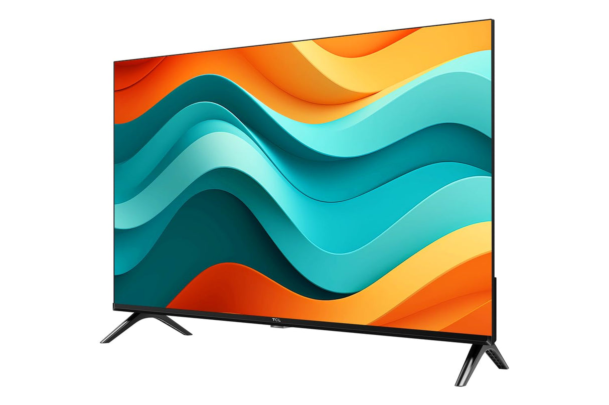 TCL 79.97 cm (32 inches) Metallic Bezel-Less S Series FHD Smart Android LED TV 32S5500AF (Black) (OPENBOX)