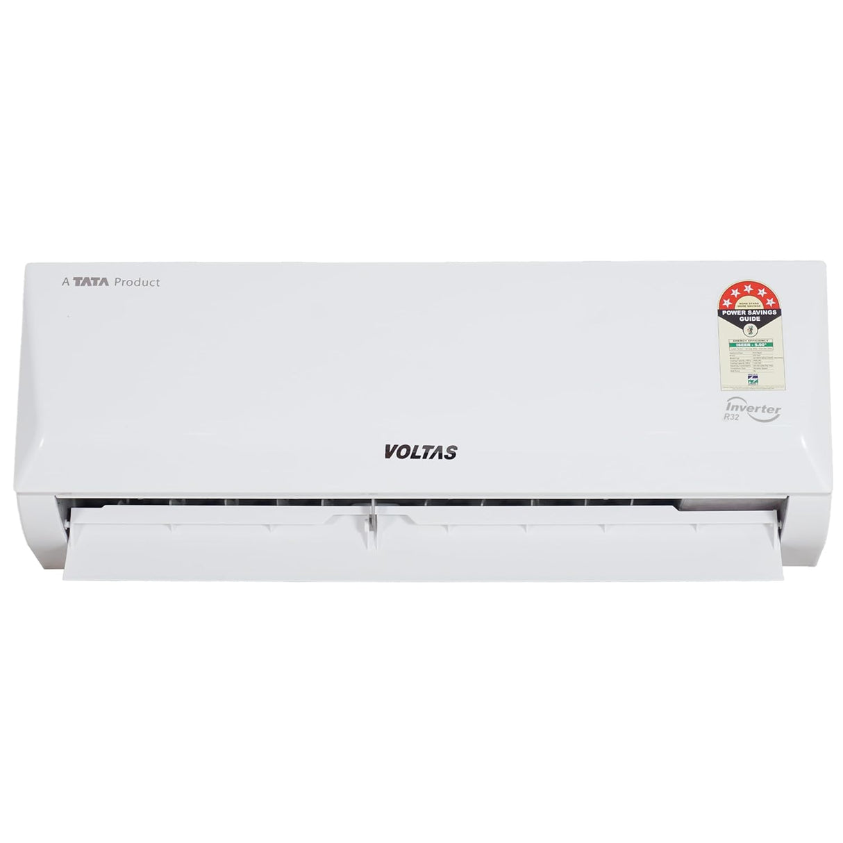Voltas 1 Ton 5 Star, Inverter Split AC(Copper, 5-in-1 Adjustable Mode, Anti-dust Filter, 2023 Model, 125V Vertis Emerald Marvel, White) (OPENBOX)