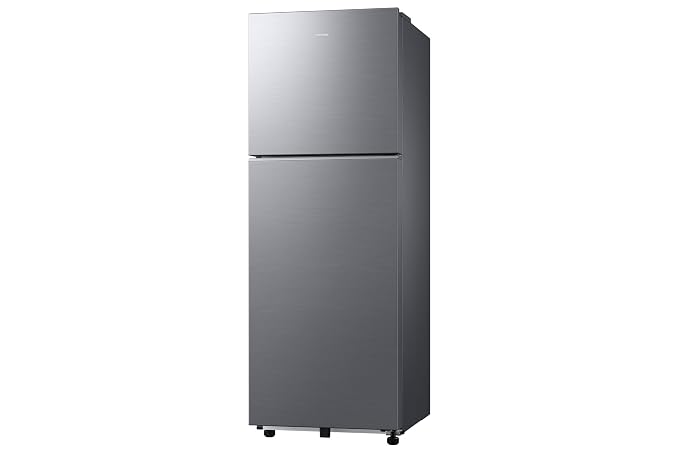 Samsung 236 L 2 Star Frost Free Double Door Refrigerator, RT40H28W2PNL, Elegant Inox