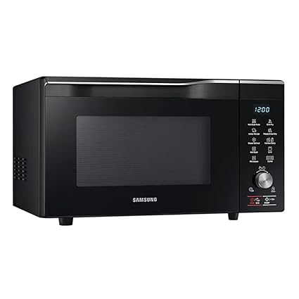 SAMSUNG 32L Convection Microwave Oven with SLIM FRY Technology (MC32A7056CK/TL, Black)