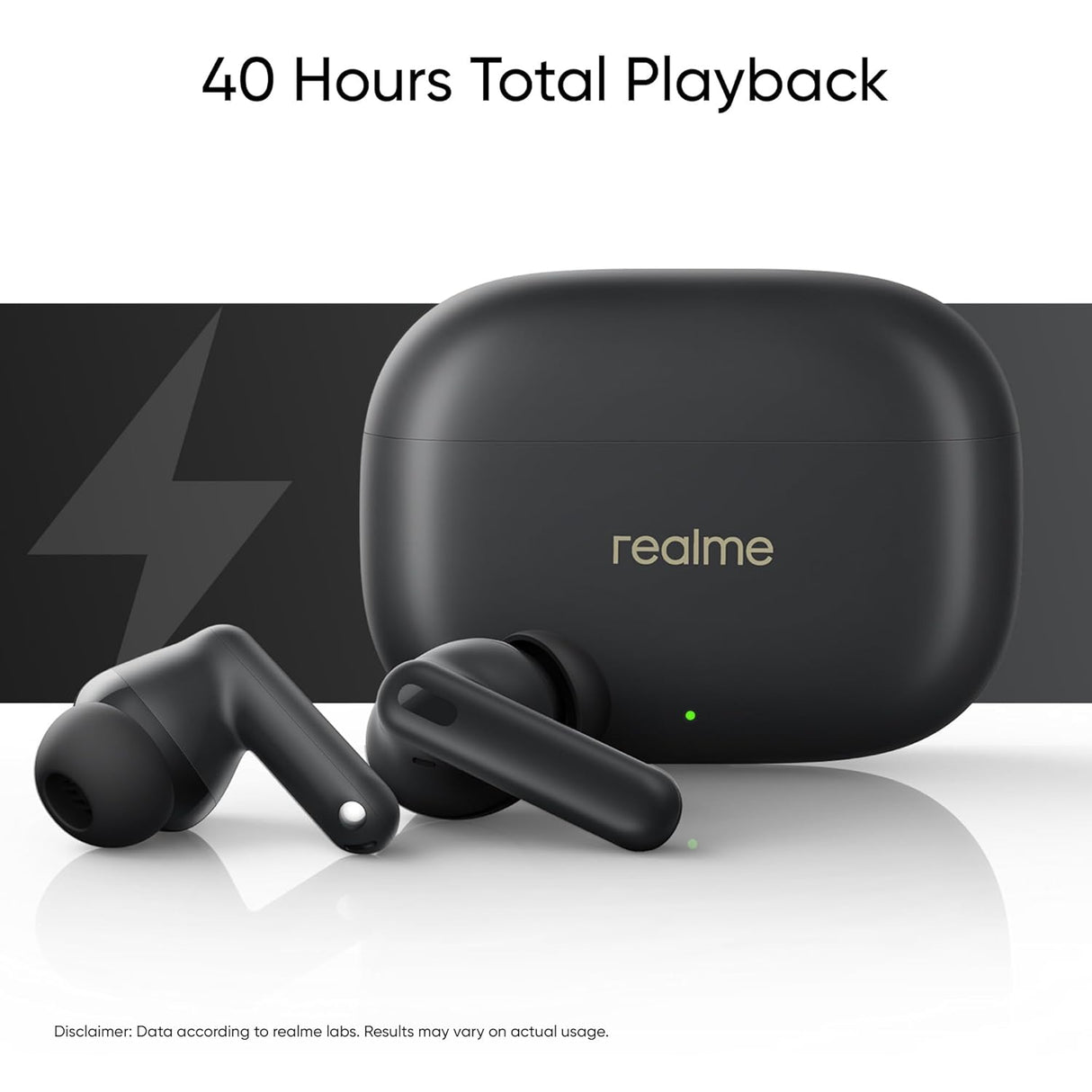 realme Buds T300 with 12.4mm Driver, 30dB ANC, 360 Spatial Audio and 40 hours Playback Bluetooth (OPENBOX)