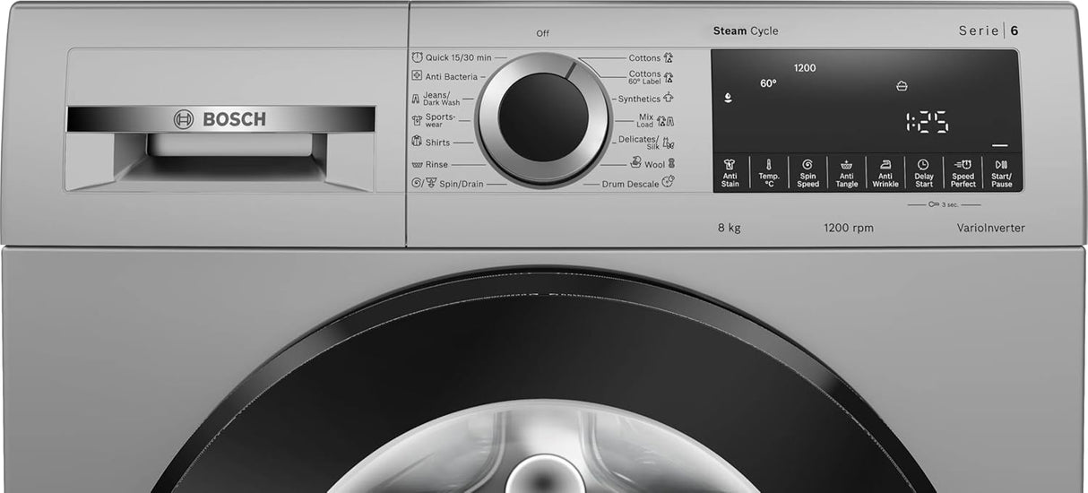 Bosch WGA1320SIN Series 6 washing machine, front loader 8 kg 1200 rpm (OPENBOX)