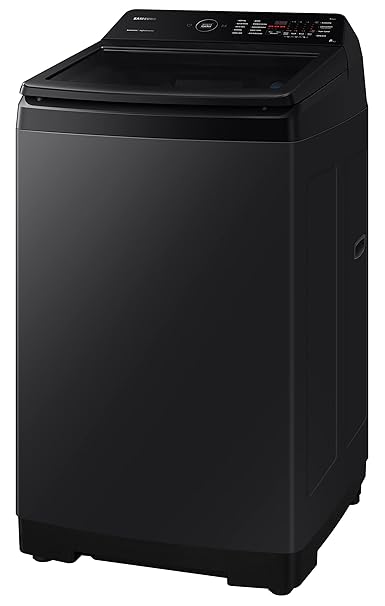 SAMSUNG 8 kg 5 Star Fully Automatic Top Load Washing Machine (WA80BG4545BVTL, Diamond Drum, Black Caviar) (OPENBOX)