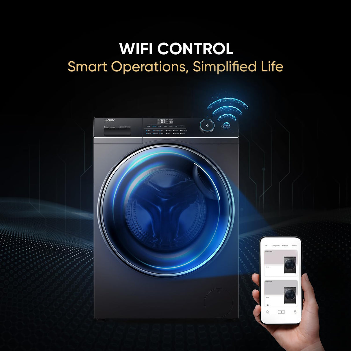 Haier 10.5 kg Washer and Dryer (HWD105-B14959S8U1) (OPENBOX)