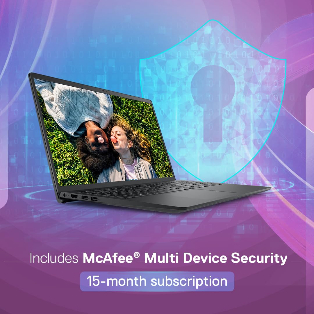 Dell Inspiron 3520 Laptop, 12th Gen Intel Core i5-1235U Processor, 8GB, 512GB SSD, 15.6 (39.62Cms) FHD Display- 3 Side Narrow Border, Win 11 + MSO'21, 2 Tuned Speakers, Black, Thin & Light-1.65Kg (OPENBOX)