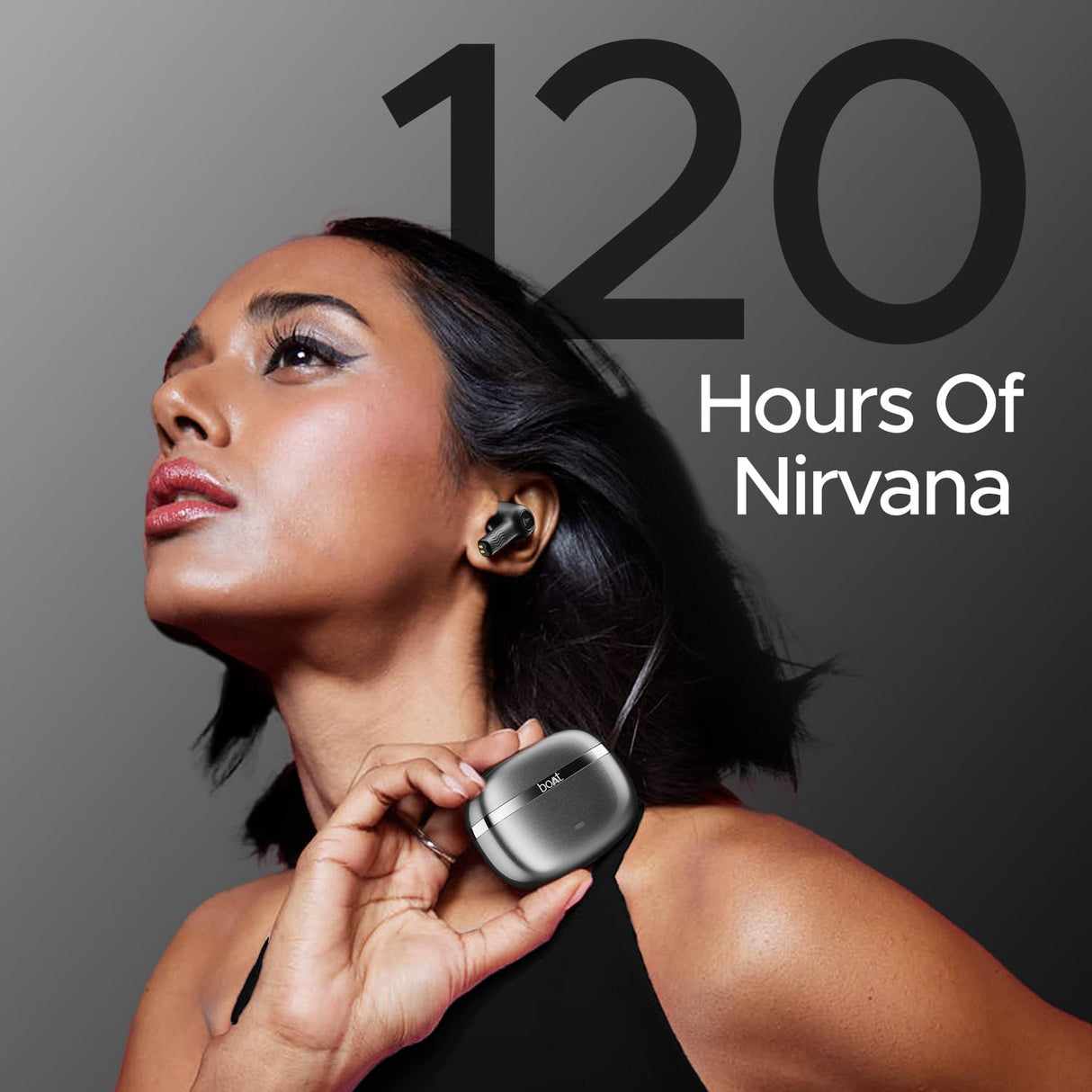 boAt Nirvana Ion ANC TWS Earbuds (Crystal Black) AND (Blazing Comet) (OPENBOX)