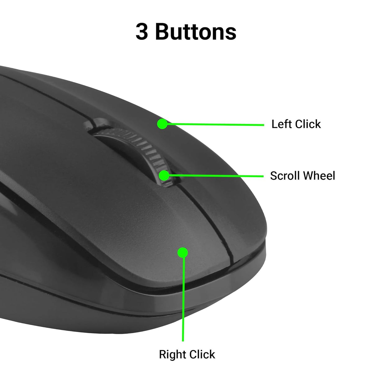 Zebronics Zeb-Companion 107 Wireless Keyboard and Mouse Combo (OPENBOX)