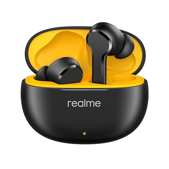 Realme Buds T110 with Ai Enc for Calls, Upto 38 Hours of Playback and Fast Charging Bluetooth in Ear Headset (True Wireless) (OPENBOX)