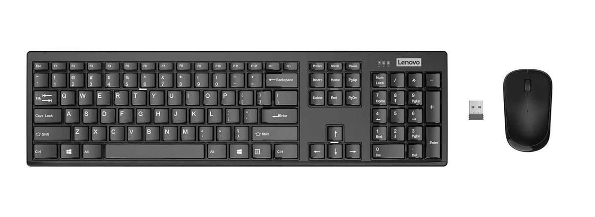 Lenovo 100 Wireless Keyboard and Mouse Combo (Black) (OPENBOX)