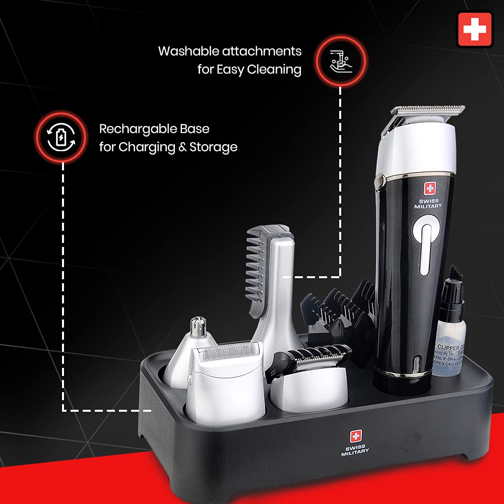 SWISS MILITARY 5 IN 1 GROOMING SET SHV-5 (OPENBOX)