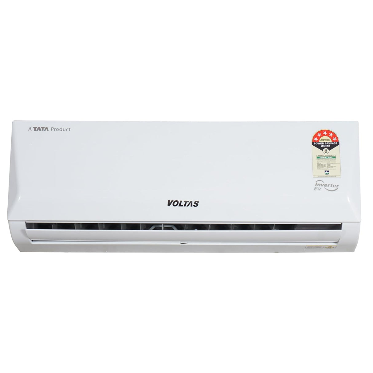 Voltas 1 Ton 5 Star, Inverter Split AC(Copper, 5-in-1 Adjustable Mode, Anti-dust Filter, 2023 Model, 125V Vertis Emerald Marvel, White) (OPENBOX)