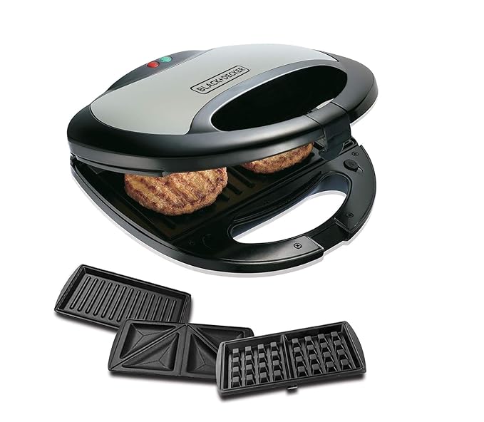 BLACK+DECKER TS2090 Sandwich Maker Grill (OPENBOX)