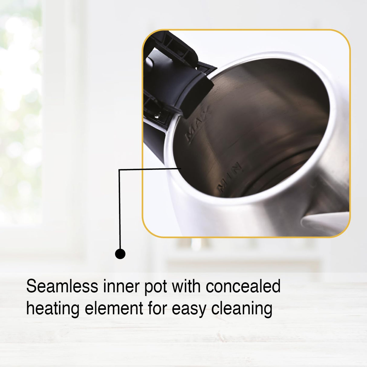 USHA Kettle 1.5L SS 1200W (OPENBOX)